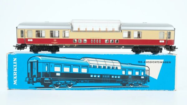 Märklin H0 4090 Schnellzugwagen "TEE-Aussichtswagen" 1.Kl. DB