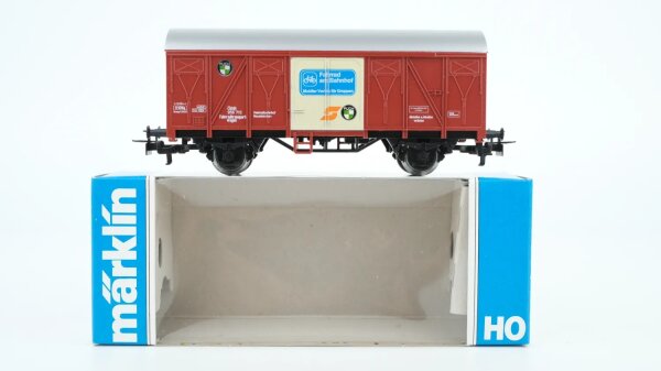 Märklin H0 4412 Gedeckter Güterwagen (Fahrradtransportwagen)  G der ÖBB