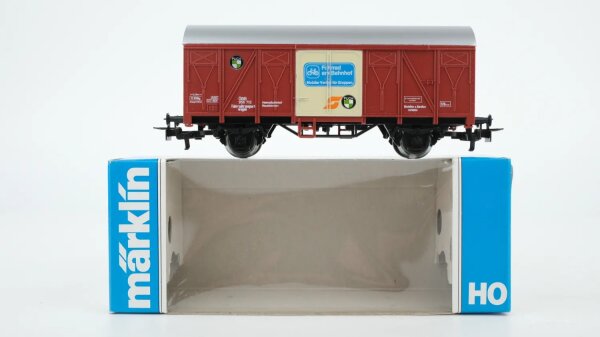 Märklin H0 4412 Gedeckter Güterwagen (Fahrradtransportwagen)  G der ÖBB
