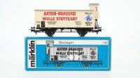 Märklin H0 4678 Bierwagen (WULLE) mit Bremserhaus Gk der K.W.St.E.