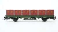 Märklin H0 48584 Niederbordwagen mit Rollplattenbehältern  Post 2-t13 der DBP