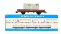 Piko H0 5/6416-018 Niederbordwagen mit 2 Containern DR