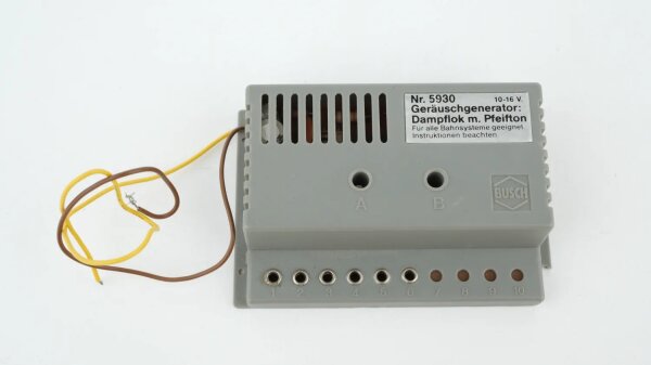 Busch 5930 Geräuschgenerator Dampflok m. Pfeifton