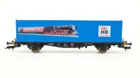 Fleischmann H0 82 5235 Container- und Wechselbehälter-Tragwagen 21 80 440 6 512-4 DB AG