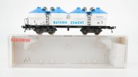 Fleischmann H0 5480 Silowagen (Bayern Zement) 358 001 DB