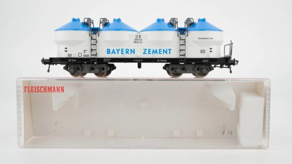Fleischmann H0 5480 Silowagen (Bayern Zement) 358 001 DB