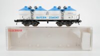 Fleischmann H0 5480 Silowagen (Bayern Zement) 358 001 DB