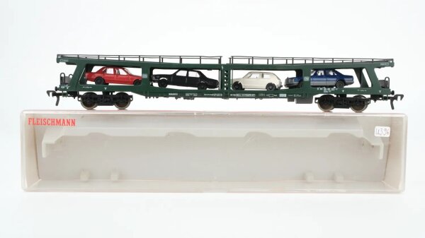 Fleischmann H0 5285 Doppelstockwagen-Autotransportwagen 51 80 98-80 021-3 DB