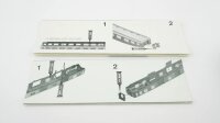 Fleischmann H0 1504 B Gepäckwagen Zusammengebaut
