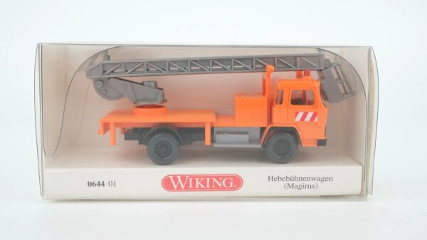 Wiking H0 064401 Magirus Hebebühnenwagen
