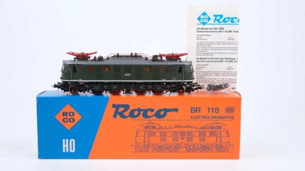 Roco H0 04141C E-Lok BR 118 038-9 DB Gleichstrom