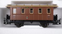 Märklin H0 4035 Wagen-Set "Preußischer Personenzug" K.P.E.V. (Kupplungen u. Achsen fehlen teilweise)