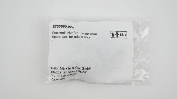Märklin H0 E700580.020 Radsatz/Achse 20 Stück