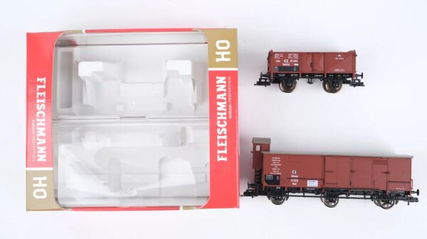 Fleischmann H0 538003 Güterwagenset 2-teilig K.P.E.V.