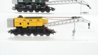 Liliput H0 Konvolut Kranwagen DB (Kurbeln fehlen)