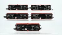 Fleischmann H0 Konvolut Erzwagen Erz IIId DB (Abbrüche)
