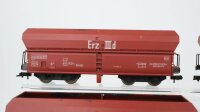 Fleischmann H0 Konvolut Erzwagen Erz IIId DB