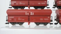 Fleischmann H0 Konvolut Erzwagen Erz IIId DB