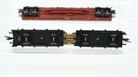 Fleischmann H0 Konvolut Drehschemelwagen-Set mit Ladung Niederbordwagen DR/u.a.