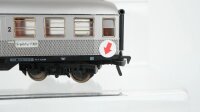 Fleischmann H0 Konvolut Silberlinge Personenwagen mit Führerstand und Stückgutabteil 2.Kl. DB (Abbrüche)