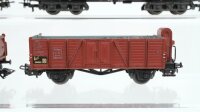 Märklin H0 Konvolut Hochbordwagen Niederbordwagen beladen DB