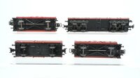 Märklin H0 Konvolut Hochbordwagen Niederbordwagen beladen DB