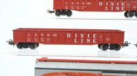 Märklin H0 Konvolut US Gondola Caboose Box Car WP L&N