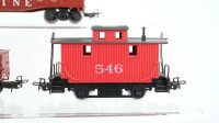 Märklin H0 Konvolut US Gondola Caboose Box Car WP L&N
