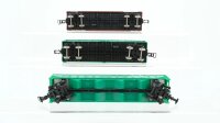 Unbekannt H0 Konvolut US Box Cars Gondola A.T.S.F. BN PRR