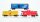 Roco H0 Konvolut US Track Cleaning Car "Lantic Sugar" Caboose Box Car ATSX ATSF CR