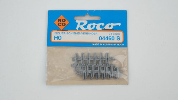 Roco H0 04460S Isolier-Schienenverbinder 24 Stück