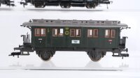 Fleischmann H0 Konvolut Donnerbüchsen 3. Kl. Postwagen Gepäckwagen DR