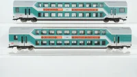 Fleischmann H0 Konvolut Doppelstockwagen 2. Kl. "Jägermeister" DB