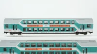 Fleischmann H0 Konvolut Doppelstockwagen 2. Kl. "Jägermeister" DB