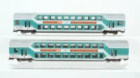 Fleischmann H0 Konvolut Doppelstockwagen 2. Kl. "Jägermeister" DB