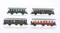 Fleischmann u.a. H0 Konvolut Donnerbüchsen Umbauwagen 2./3. Kl. DR