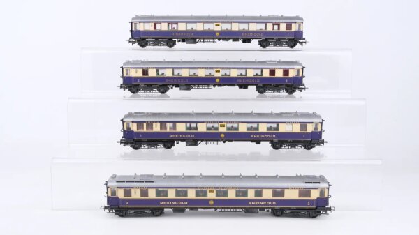 Liliput H0 Konvolut Reisezugwagen 1./2. Kl. "Rheingold" DR
