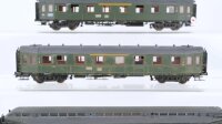 Roco H0 Konvolut Schnellzugwagen 1./2. Kl. Postwagen DB (patiniert)