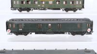 Roco H0 Konvolut Schnellzugwagen 1./2. Kl. Postwagen DB (patiniert)