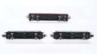 Märklin H0 Konvolut Containertragewagen Hapag Lloyd Niederbordwagen DB