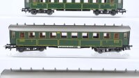 Märklin H0 Konvolut Schnellzugwagen 3. Kl. K.Bay.Sts.B.