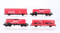 Electrotren H0 Konvolut Coca-Cola Kesselwagen...