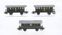Märklin H0 Konvolut Donnerbüchsen 2. Kl. 327/1