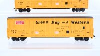 Life-Like Trains H0 Konvolut Box-Car Green Bay and Western