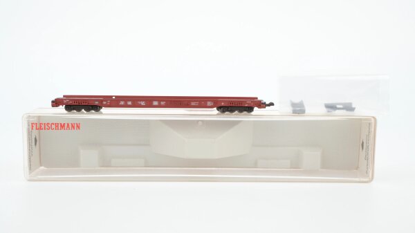 Fleischmann N 8271 Niederflur-Mittelwagen unbeladen Saadkmmms 890 DB AG