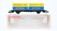Fleischmann N 8233 Containertragwagen Danzas Lbs 598 DB