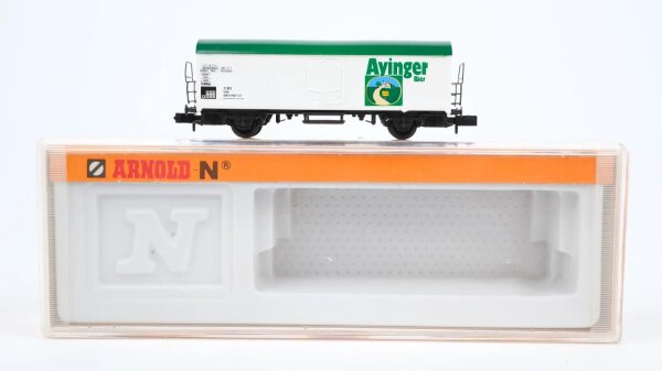 Arnold N 4578 Einheitskühlwagen Ayinger Bier Ichqrs DB