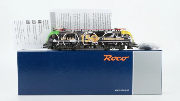 Roco H0 70686 E-Lok 150 Jahre Raaberbahn BR Rh 470 504-1 GYSEV Gleichstrom Digital Sound