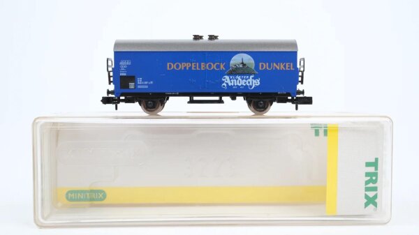 Minitrix N 13976 Kühlwagen Andechs Doppelbock Ichqrs DB