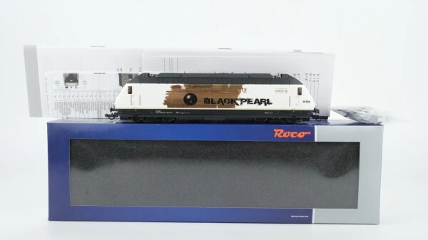 Roco H0 73277 E-Lok Black Pearl BR Re 465 016-4 railCare BLS Gleichstrom Digital Sound